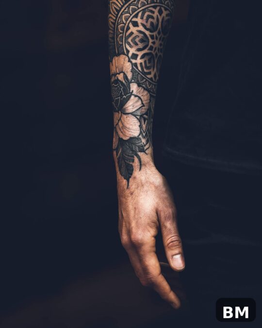 Tattoo Filler Ideas: 35 Ways to Complete a Sleeve babymoon ideas